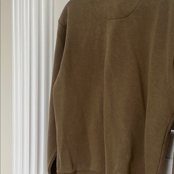 Army Green Crew Neck Sweater with Toronto Graphic - Picture 5 of 5